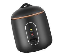 Cryfokt Mini Olla Arrocera, Olla Arrocera Automática de 1,2 L, Pequeño Electrodoméstico de Cocina con Revestimiento Térmico para Humeante, Mantiene Caliente para Dormitorio, Cocina Pequeña, para una