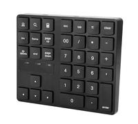Cryfokt Mini Teclado Numérico Inalámbrico Ultradelgado de 35 Teclas para //os X, Teclado Portátil para Trabajo de Oficina