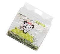 Cryfokt Mini Toallitas Húmedas Portátiles, Limpieza Suave de Manos y Cara No Tejidas para Viaje, Paquete de 50 Uds. (Panda Meimei pack 50 comprimidos)