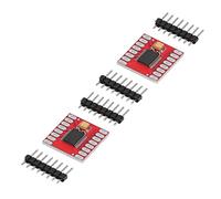 Cryfokt Módulo de Accionamiento de Motor, Circuito Periférico Simple de Instalación Fácil 2 Define el Controlador de los Motores TB6612FNG para Bricolaje