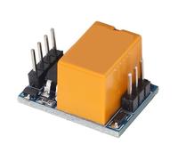 Cryfokt Módulo de relé Pequeño con Indicador Luminoso para Electrodomésticos y Sistemas de Microcontroladores, 3,3-5 V, Diseño Antiinterferencias (1 vía)