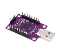 Cryfokt Módulo USB a JTAG, 480 Mbps de Alta Velocidad USB 2.0 Soporte Multiprotocolo Convertidor a SPI Adaptador a I2C con Motor MPSSE para Placas de Desarrollo Hardware de Sistemas Integrados