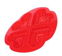 Cryfokt Molde de Silicona para Hornear, Fácil de Usar, Reutilizable, para Gofres, Muffins, Pasteles, Suministros para Hornear Resistentes a Altas Temperaturas para Panaderos Caseros (4 modelos de