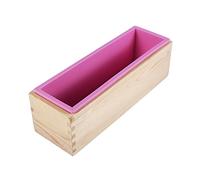 Cryfokt Molde de Silicona para Rectangular Flexible, Fácil Liberación de Molde, Acabado Antiadherente para Pan de Pastel, Apto para Hornear en Casa y Uso en Refrigerador
