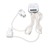 Cryfokt Monitor de Energía Inteligente WiFi Pinza Medidor de Electricidad con Protección de Sobrecarga para Uso Doméstico 1 Unidad (WHITE)
