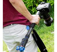Cryfokt Monopie Telescópico de Fibra de Carbono para Cámara DSLR, Bastón Portátil Ligero para Escalada en Roca