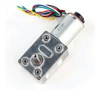 Cryfokt Motor con Engranaje Helicoidal de Alto par de CC de 12 V con Codificador, Rendimiento Extremo de bajo Ruido para Proyectos Robóticos y Entusiastas del Bricolaje (30RPM)