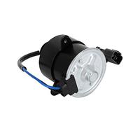 Cryfokt Motor de Ventilador Profesional Adecuado para Motor K24 2.4L 19030-RAA A01 Aleación de Aluminio Negro