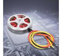 Cryfokt Motor sin Escobillas 5010-750KV, Construcción Metálica, Disipación de Temperatura Eficiente para Aplicaciones en Exteriores, 1 Unidad ((anti-dientes))