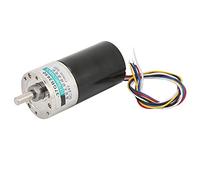 Cryfokt Motor sin Escobillas DC Mini Reductor de Velocidad 24V Alto par para Máquina Herramienta CNC XD-37GB3650, Construcción de Engranajes de Metal (500 rpm/min)