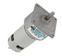 Cryfokt Motorreductor de Metal de Corriente Continua Micro de 35 W con Gran Momento de Fuerza, Baja Velocidad, Regulación de Velocidad de Apoyo para Modelos de Aviación (#9)