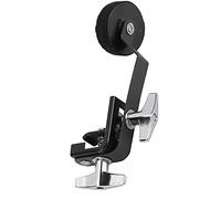 Cryfokt Muffler de Control de Tono de Sujeción para Tramas de Tambor, Piezas Musicales del Tambor, Silenciador Mudo del Amortiguador de Batería, Además de la Abrazadera de la Abrazadera (BLACK)
