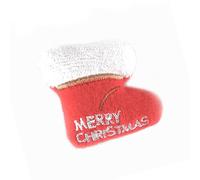 Cryfokt Muñeco de Peluche Navideño de Navidad para Mascotas (Type 5) | Felpa suave, Resistente a mordeduras, Tamaño perfecto para perros pequeños, Diseño adorable, Regalo navideño
