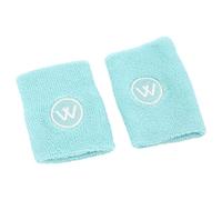 Cryfokt Muñequera Deportiva de Alta Elasticidad para Correr y Tenis - Muñequera de Algodón Que Absorbe la Humedad - Juego Unisex de 4 Piezas (Verde Menta)