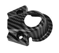 Cryfokt Nueva Cubierta del Interruptor de Encendido de la Moto de Cross Eléctrica, Cubierta del Interruptor de Encendido de las Motocicletas con Patrón de Fibra de Carbono, Reemplazo Duradero de la