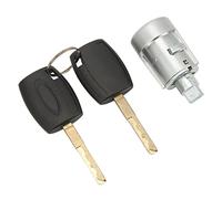 Cryfokt OE 1926227 Cerradura de Interruptor de Cilindro de Encendido, Juego de Llaves con Reemplazo Directo para Custom Tourneo Custom 2012-2019