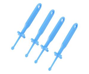 Cryfokt Orejas de Plástico, 4pcs Herramienta de Eliminación de la Orientación Suave de Suave con una Participación Protectora Segura para el Hogar