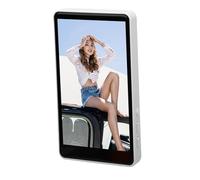 Cryfokt Pantalla de Monitor Selfie, Espejo de Pantalla Inalámbrico Magnético con Control Remoto, de Monitor de Cámara Trasera, 4K 30 Fps 180 Rotación 3 Niveles de Brillo Ajustables para Vlogging Li
