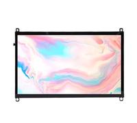 Cryfokt Pantalla Táctil de 10,1 Pulgadas, Tecnología IPS Pantalla Capacitiva 1024x600 con 5 Puntos Táctiles, Compatible con 4B, Nano, PC, TV Box, para Computadora