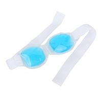 Cryfokt Paquete de Gel Refrescante para Ojos, Terapia de Frío para Aliviar la Fatiga Ocular, Paquete de Ojos de Hielo Reutilizable para Salón de Belleza, Viajes, Material de TPU Portátil Azul