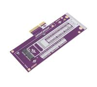 Cryfokt PCIE 5.0 X4 NVMe SSD Adapter with Easy Installation | Compatible con OS X 10.13+, Diseño antiinterferencias, Se adapta a varios modelos