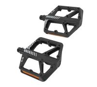 Cryfokt Pedal de Bicicleta de Montaña Construcción Ligera Ahuecada para un Rendimiento Mejorado (Black)