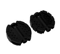 Cryfokt Pedales de Bicicleta para Niños Pedales de Repuesto de Plástico Duradero para Triciclo para Niños, 2 Piezas para Rueda Delantera de Cochecito de bebé, Adecuados para la Mayoría de Bicicletas