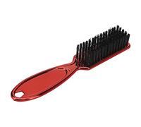 Cryfokt Peine para Peinar la Barba, Cepillo Cómodo y Duradero para Hombres, de Aseo, Cepillo Multifuncional para Peinar el Corte de Pelo, Suave para el Cabello para Pieles Sensibles, Nailon ABS (rojo)