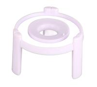 Cryfokt Pelador de Cáscara de Huevo Cocido, Herramienta con Tubo de Aire Comprimido, Desgranador de Huevos Fácil para el Hogar, Cocina, Catering, Dispositivo de Plástico Portátil (WHITE)
