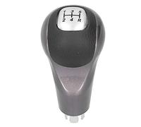 Cryfokt Perilla de Palanca de Cambios de 5 Velocidades de Calidad, Cómoda Palanca de Cambios para DX EX LX 2006-2011, Hecha de Plástico y Metal Resistentes (A (plata))