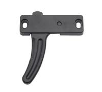 Cryfokt Pestillo de Puerta con Pantalla Izquierda para RV, Manija de Puerta con Pantalla, Cerradura para Remolque, Pestillo de para RV de Aleación de Aluminio con Superficie Lisa, Ideal para y