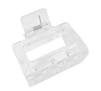 Cryfokt Pinzas para el Cabello de Agarre único, Medianas, No Fáciles de Romper, Perfectas para Looks Elegantes y Perezosos, Ideales para Cualquier Tipo de Cabello, 1 Paquete (Pinza cuadrada