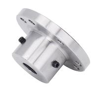 Cryfokt Placa Frontal de Torno de Acero con Alto Contenido de Manganeso, Placa Frontal de Mandril con 6 Orificios de Montaje para K11 80, Diseño Resistente, Fácil de Usar para Operadores de Torno