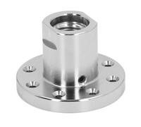 Cryfokt Placa Frontal de Torno de Acero de Aleación Duradero de 3 Pulgadas para Carpintería 1 Pulgada 8 TPI con 10 Tornillos, Adecuado para Torneado de Cuencos Pequeños