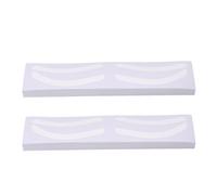 Cryfokt Plantillas Adhesivas Higiénicas y Seguras para Cejas con Forma Precisa para Todas las Formas de Rostro (C)