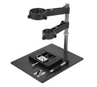 Cryfokt Plataforma de Reparación Duradera con Soporte de Abrazadera para Pistola de Aire Caliente para Estación de Retrabajo BGA, Ajustable, Adecuada para Pistola de Aire Caliente y de Calor Manual