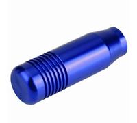 Cryfokt Pomo de Palanca de Cambios de Aleación de Aluminio, Cabezal de Palanca de Cambios Manual Duradero Apto para, Diseño Elegante para una Conducción Cómoda (BLUE)