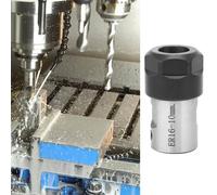 Cryfokt Portabrocas de Bloque de Pinza ER16 para Barra de Herramientas de Sujeción del Eje del Motor del Husillo, Estructura Fuerte, Reemplazo Rápido, Adecuado para Taladradora y Fresadora (10mm)