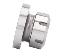 Cryfokt Portabrocas de Sujeción Duradero ER40 de 80 Mm de Diámetro para Fresadora, Torno, Acero Al Carbono para Grabador CNC