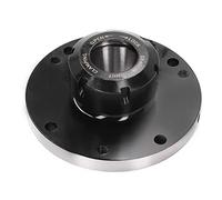 Cryfokt Portabrocas, Portabrocas de Torno de Acero Al Carbono con 7 Orificios de 125 Mm de Diámetro, Diseño Compacto y Liviano, de Molino Versátil con Precisión de 0.005 para