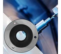 Cryfokt Portabrocas Premium ER32, Material de Acero Al Carbono, Precisión de 100mm de Diámetro para Herramienta de Torno de Fresado CNC (ER32-80mm)