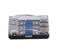 Cryfokt Portafusibles ANL Universal de 60 A con Instalación Sencilla para Amplificadores de Audio, Coches, Camiones, Barcos, Material Duradero