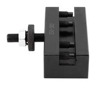 Cryfokt Portaherramientas de Torno de Acero con Alto Contenido de Carbono Accesorios de Torneado de Rápido para Columna 250 202, 88x85x30 Mm Portaherramientas de Rápido CNC Rango de Posición de