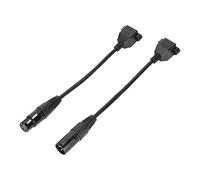 Cryfokt Práctico Cable Plug and Play XLR3 a RJ45 para Cable de Sonido XLR de 3 Pines a RJ45 XLR para Estudio de Grabación de Tiras LED