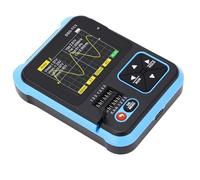 Cryfokt Probador de Transistores de Osciloscopio Digital de Mano 3 en 1, Medidor de Resistencia de Capacitancia de Inductancia DSO TC3 Ancho de Banda de 500 KHz Voltaje de 400 V Generador de Señal