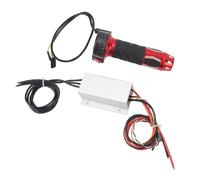 Cryfokt Propulsor Subacuático ESC, Controlador de Velocidad Electrónico Resistente Al Agua IPX8 de Corriente Continua de 50 A, Juego de Palanca del Acelerador ESC con Encapsulación de Resina para