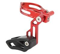 Cryfokt Protector de Guía de Cadena de Bicicleta de Montaña Deflectores de Cadena de Bicicleta Duraderos para una Fácil Instalación en Interiores y Exteriores para Entusiastas de la Conducción (rojo)