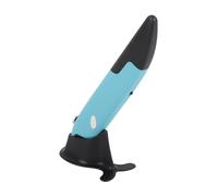 Cryfokt Ratón de Aire con Bolígrafo óptico Inalámbrico Ajustable de 500/1000 PPP, Ratón de Aire Inalámbrico con Diseño de Rueda para Pasar Páginas, óptico para Trabajo y Estudio (Blue)