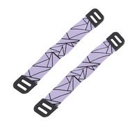 Cryfokt Reemplazo de Correas para Diadema de Auriculares, 2 uds., Suaves y Duraderas para Auriculares Inalámbricos G733 G335 para Juegos por Cable, Cómodos y Fáciles de Instalar (Violeta Negro)