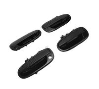 Cryfokt Reemplazo de Manija de Puerta Exterior de Automóvil para Automóvil 2001-2010, Juego de Manija de Puerta Exterior de ABS, Lado del Conductor Delantero Izquierdo con Orificio para